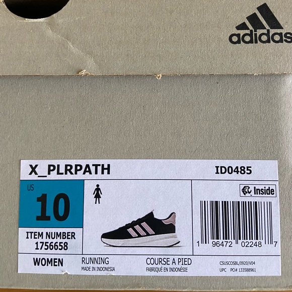 Adidas Women's X_PLR Path Sneaker Black and Pink - Picture 10 of 10